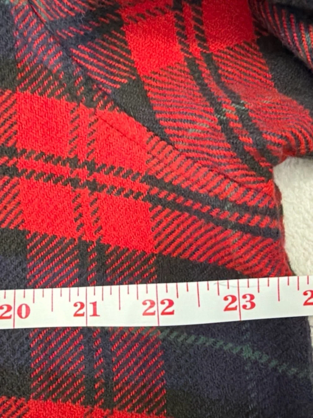 American Eagle Red Black Plaid Flannel Hoodie | Men’s Medium | Grunge Y2K